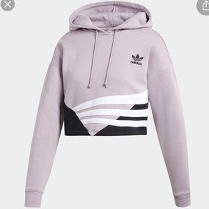 Adidas Cropped Hoodie